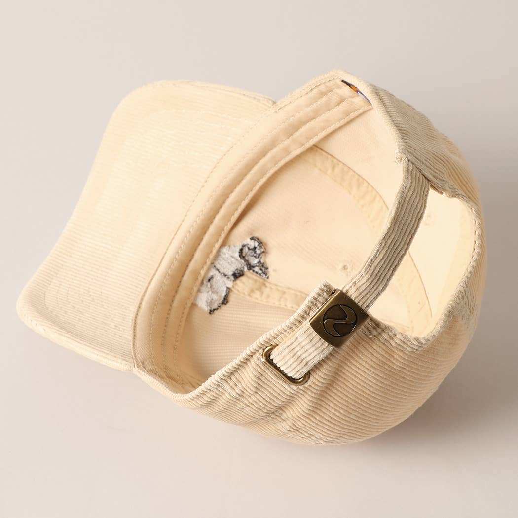 Dog Embroidered Hat