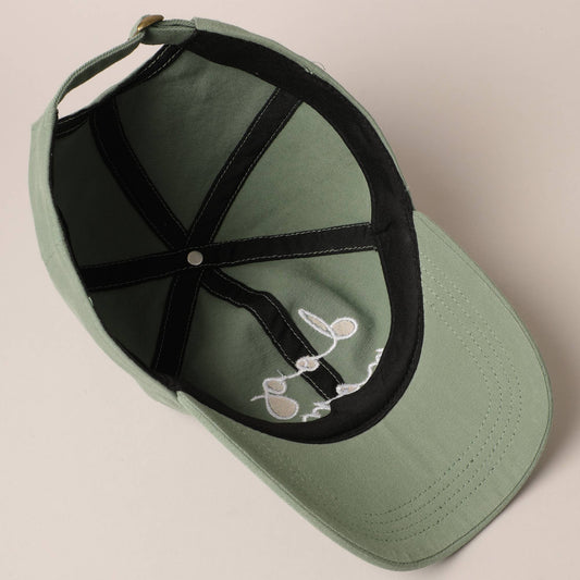 Dog Mom Embroidered Hat