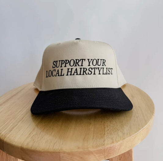 Support Your Local Hairstylist Trucker (PRE ORDER)